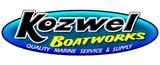 Kozwel Boatworks marine service and supply logo